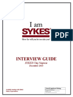 Interview Guide Inbound Cluj - December 2014 GOOD