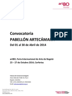 2226 Reglamento Convocatoria Artecamara2014 PDF