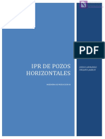 Ipr de Pozos Horizontales (Diego Proaño)