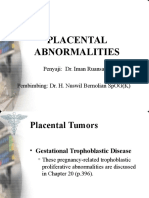 Placental Abnormalities Sonography Guide
