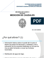 Medicion de Caudales