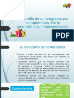 Desarrollo de Un Programa Por Competencias