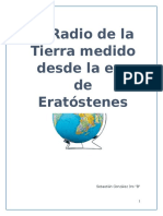 Medicion Del Radio de La Tierra (I)
