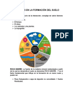 Factores en La Formación Del Suelo