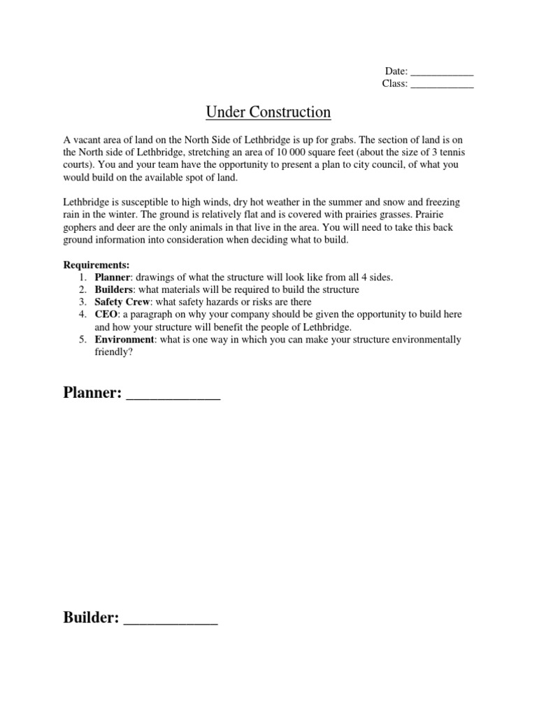 Lethbridge Land Development Proposal | PDF | Business