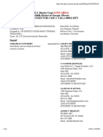 GUNTHERT Et Al VS ACE AMERICAN INSURANCE COMPANY Et Al Docket