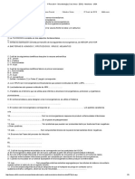 Microbiología: Primer examen parcial 2013 UBA