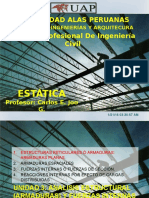 Estatica Clase 09 Analisis Estructural (Armaduras) Metodo de Secciones Uap