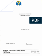 C4-61-Morisin Coefficients of Jack-Up Legs