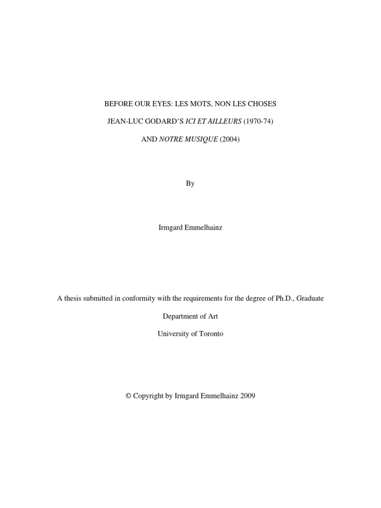 Before Our Eyes Les Mots Non Les Choses Jean Luc Godard S Ici Et Ailleurs 1970 74 And Notre Musique 04 By Irmgard Emmelhainz Pdf