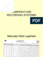 Temperature Recording Systems New 16 Nov 2012