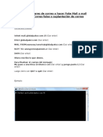 Probar Servidores de Correo o Hacer Fake Mail o Mail Spoofing