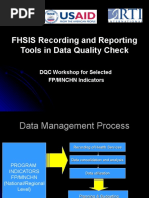 2.2 - Recording and Reporting Based On FHSIS-noemi August25