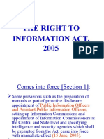 Rti Act 2005