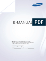 Manual Samsung 78JU7500 ROM - HMUDVBEUJ-1.312