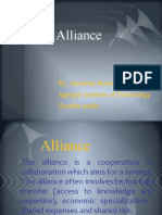 Strategic Alliance by Sandeep