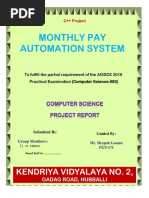 Project PaySlip 2016 Vishal.d