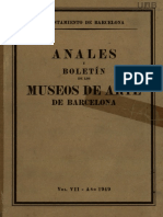 Anales y Boletín de los Museos de Arte de Barcelona