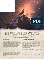 The Wolves of Welton - A Single-Session Adventure