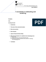 P0409 Risk and Uncertainty in Estimating and