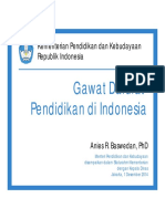 Presentation Gawat Darurat Pendidikan Di Indonesia