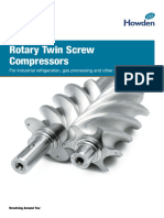 Rotary Twin Screw Compressor Brochure 2014