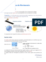 Características Do Movimento