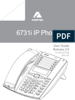 Aastra 6731i User Guide