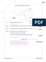 3 Aqa Esq Refractive Indices and Lenses Answer