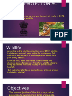 Wildlife Protection Act 1972