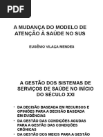 Modelo de atenção básica do SUS