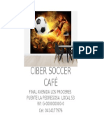 Ciber Soccer Cafe