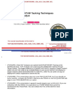 NSA Quantum Tasking Techniques for the R&T Analyst