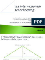 Sicurezza Internazionale e Peacekeeping, di Fabio Sozzi 