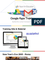 Google Apps Training - UT
