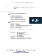 Piping Interview Questions - II