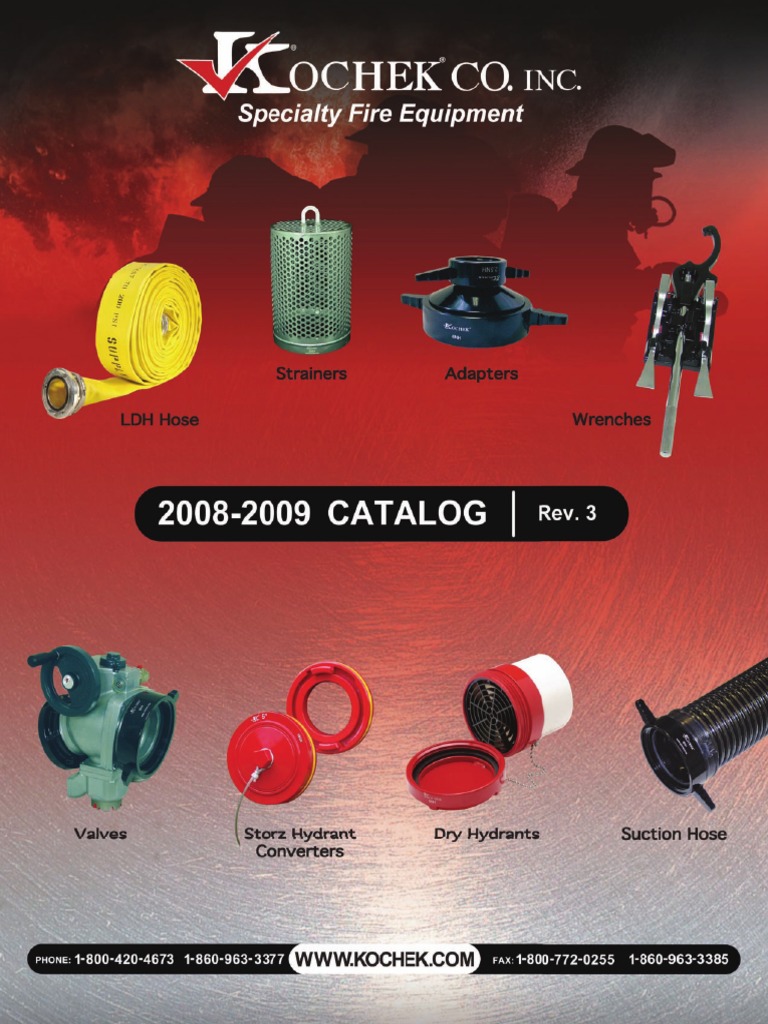 2007 Kochek Catalog NC PDF Firefighting Equipment