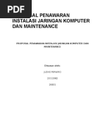 Proposal Penawaran Instalasi Jaringan Komputer Dan