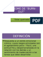 Síndrome de Burn-out