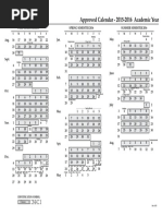 UF Academic Calendar 2015-2016