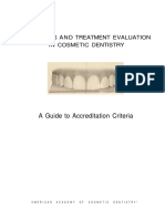 Diagnosis and Treatment Evaluation in Cosmetic Dentistry