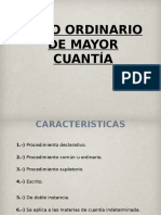 JUICIO ORDINARIO DERECHO PROCESAL CIVIL (Preparación Examen de Grado).ppt