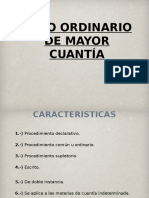 JUICIO ORDINARIO DERECHO PROCESAL CIVIL (Preparación Examen de Grado)