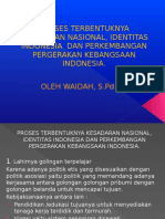 Ips Kls x - Proses Terbentuknya Kesadaran Nasional