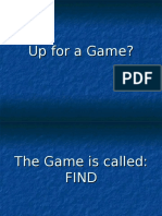 Up For A Game?
