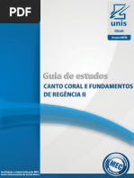 Canto Coral e Fundamentos de Regência II - Unidade 1 (1)