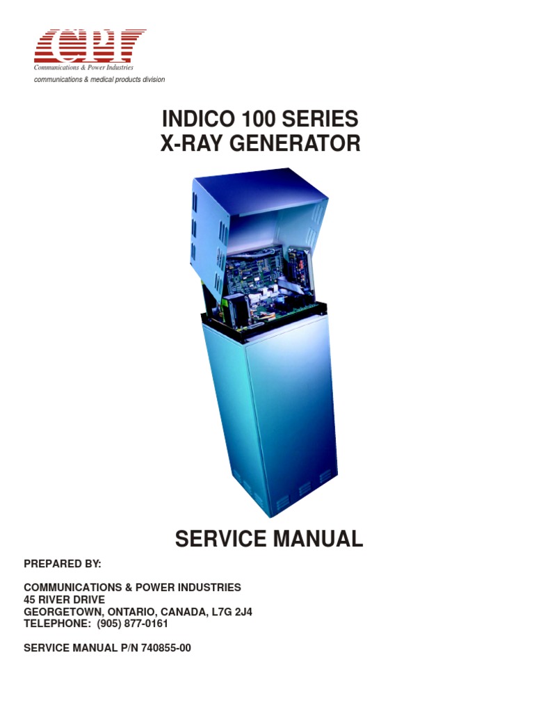 Service Manual Indico 100 - 740855 | PDF | Electromagnetic ...