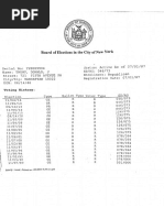 Donald Trump New York Voting Record