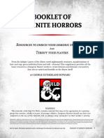 Booklet of Infinite Horrors