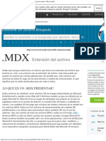 MDX Extensión de Archivo - . ONU ¿De Qué Es MDX Tipo de Archivo - ReviverSoft